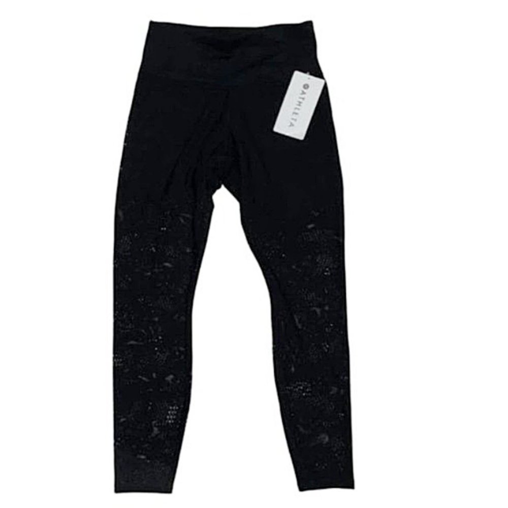 Athleta High-Rise Perforated Phenom Camo 7/8 Tight - Picture 6 of 10